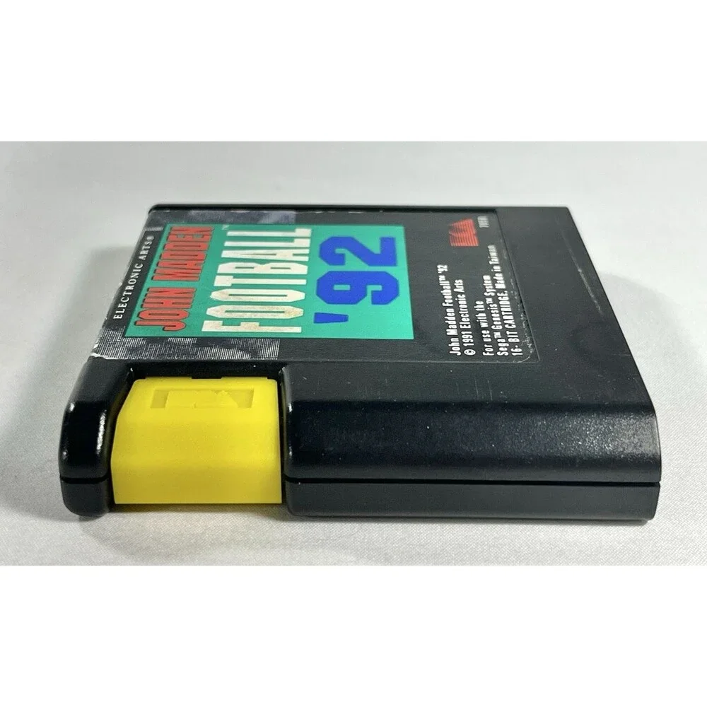 John Madden Football '92 Sega Genesis 1991 Electronic Arts Cartridge Only Tested